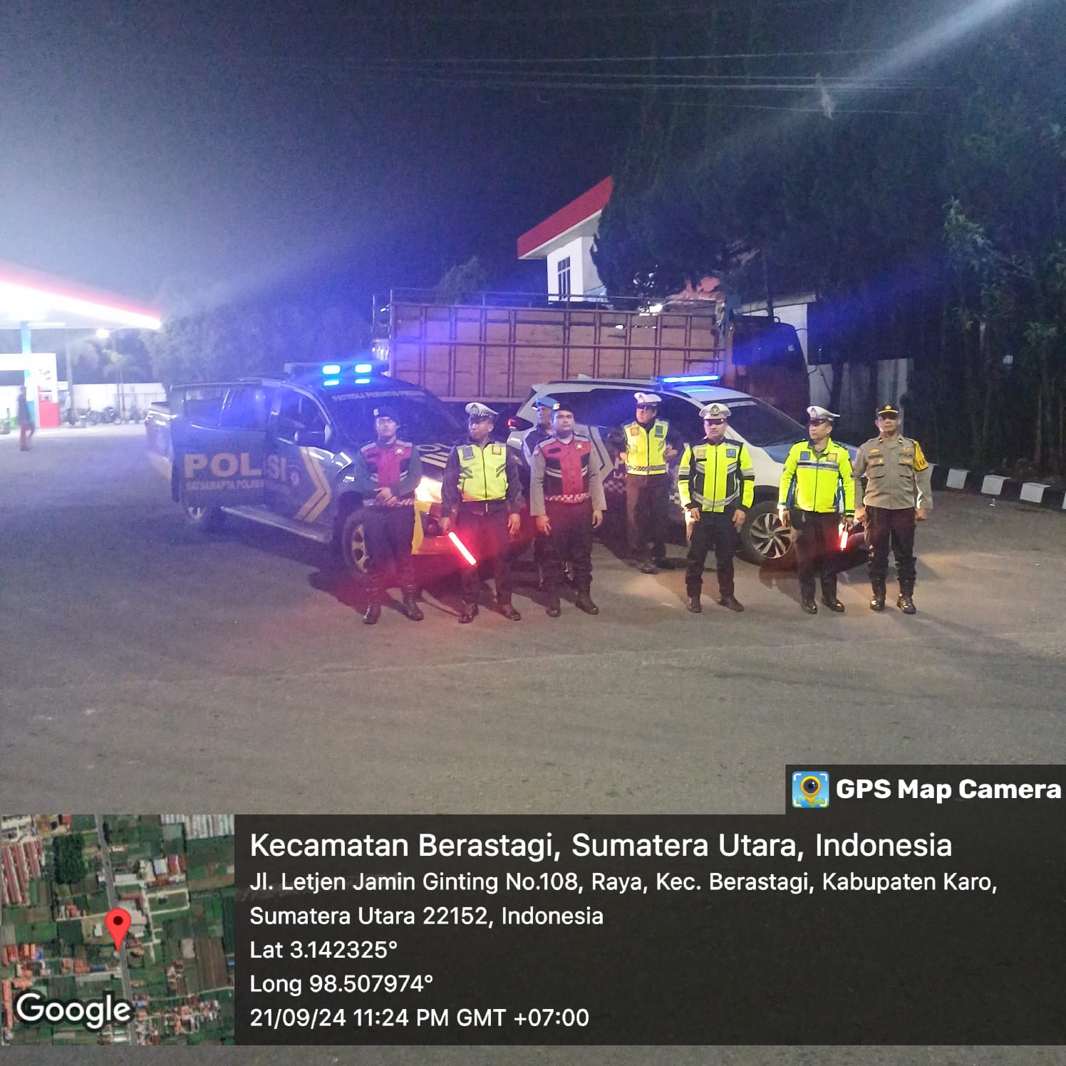 Polres Tanah Karo Amankan 5 Sepeda Motor Saat Patroli Malam