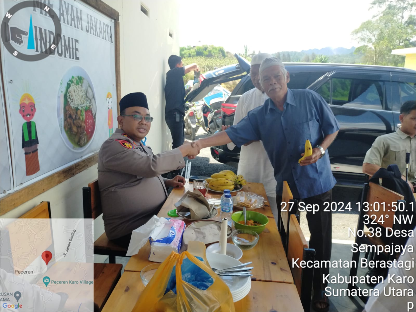 Sholat Jumat Bersama Masyarakat, Kapolres Tanah Karo Sekaligus Jumat Curhat Dan Cooling System Jelang Pilkada 2024