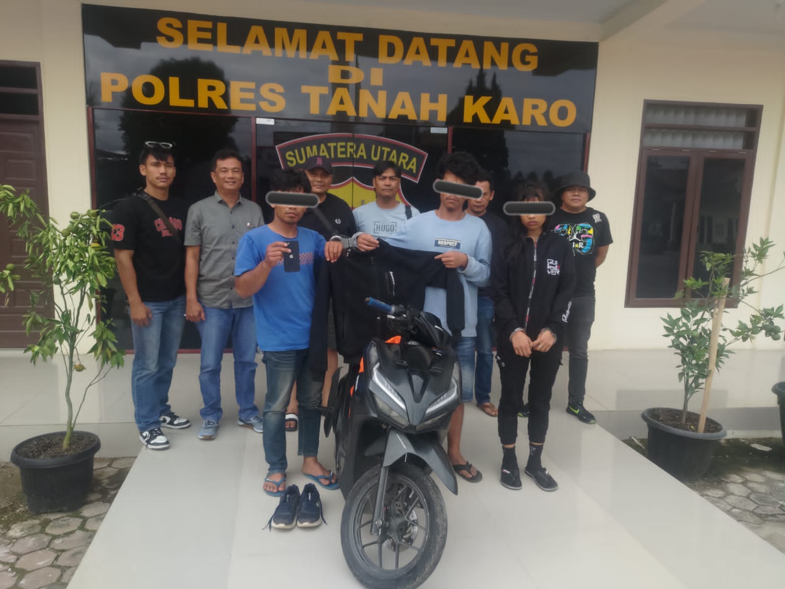 Ops Pekat Toba 2025 : Satreskrim Polres Tanah Karo Bekuk Pelaku Pencurian Modus Rusak Rumah Korban 