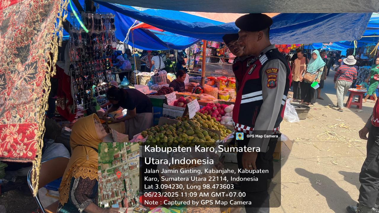 Cegah 3C dan Kriminalitas, Satsamapta Polres Tanah Karo Gelar Patroli Dialogis di Sejumlah Titik Strategis