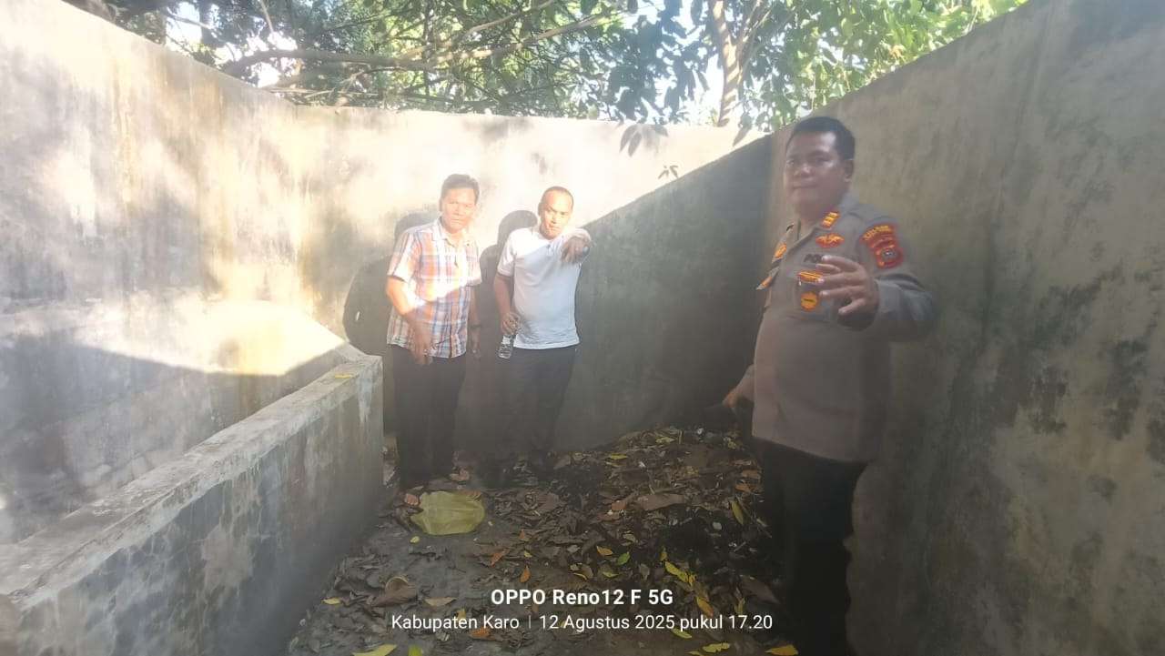 Polsek Mardingding Tindak Lanjuti Informasi Media, Cek Lokasi Diduga Tempat Peredaran Narkoba