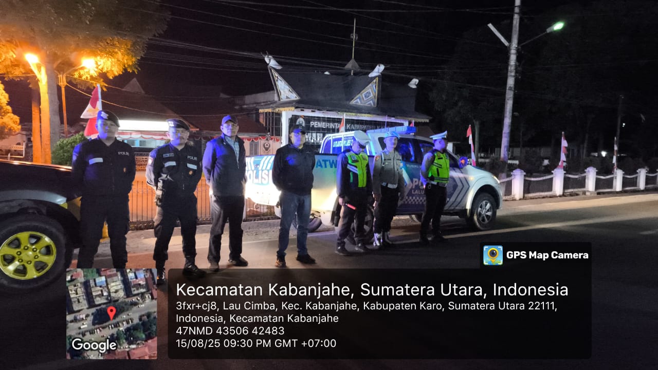 Polres Tanah Karo Gelar Patroli KYRD Antisipasi 3C dan Gangguan Kamtibmas 