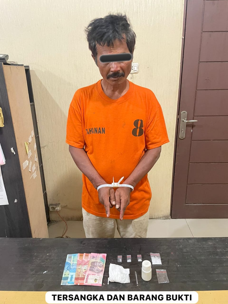 Petani di Karo Ditangkap Miliki Sabu 3,45 Gram di Ladang, Terancam 12 Tahun Penjara