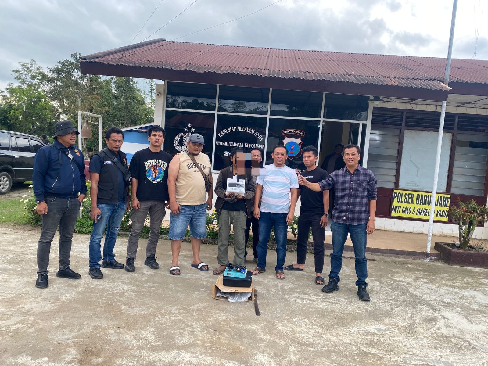 Polsek Barusjahe dan Sat Reskrim Polres Tanah Karo Berhasil Ungkap Kasus Pencurian di Sekolah Dasar, Satu Pelaku Diamankan