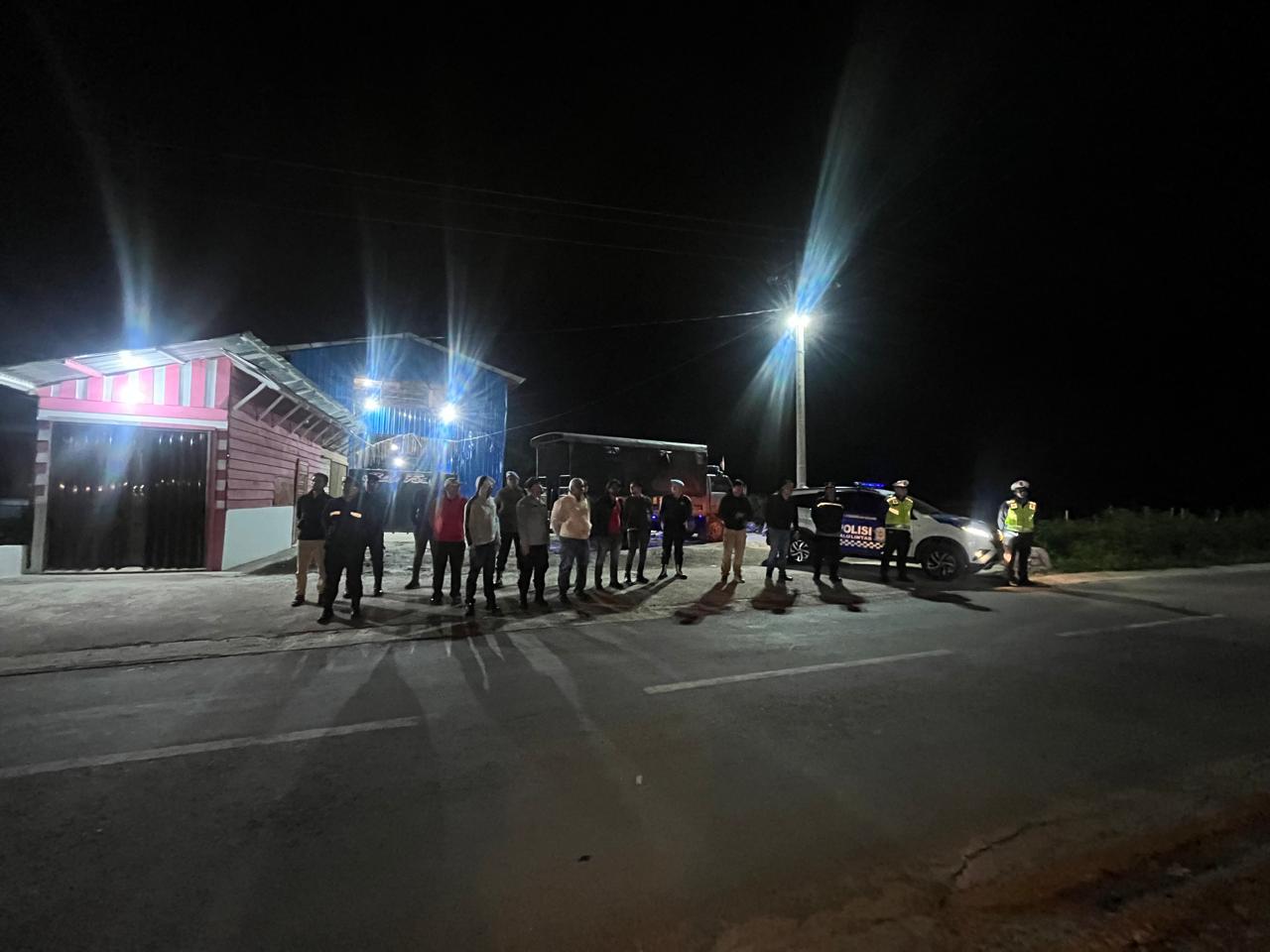 Patroli Gabungan Polres Tanah Karo Pastikan Wilayah Aman dari Aksi Kriminal dan Tawuran