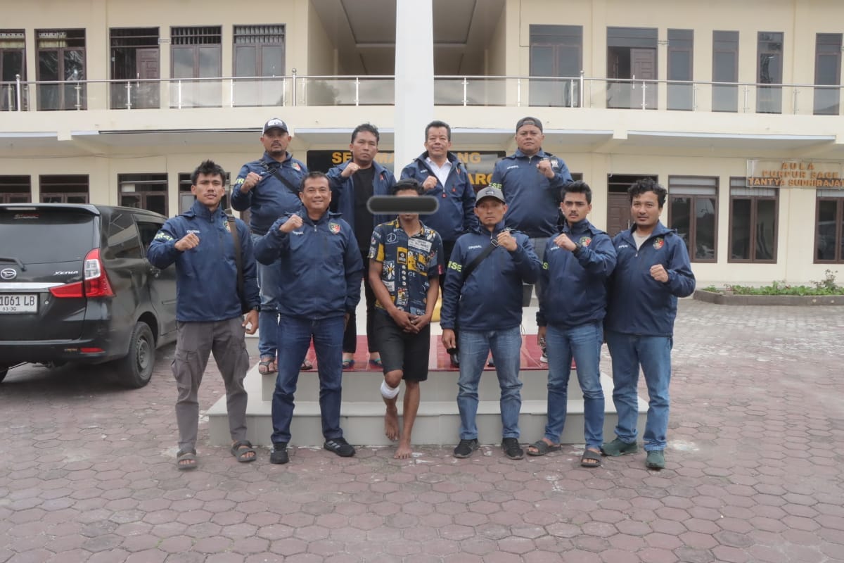 Sat Reskrim Polres Tanah Karo Bekuk Pelaku Pencurian Sepeda Motor di Medan