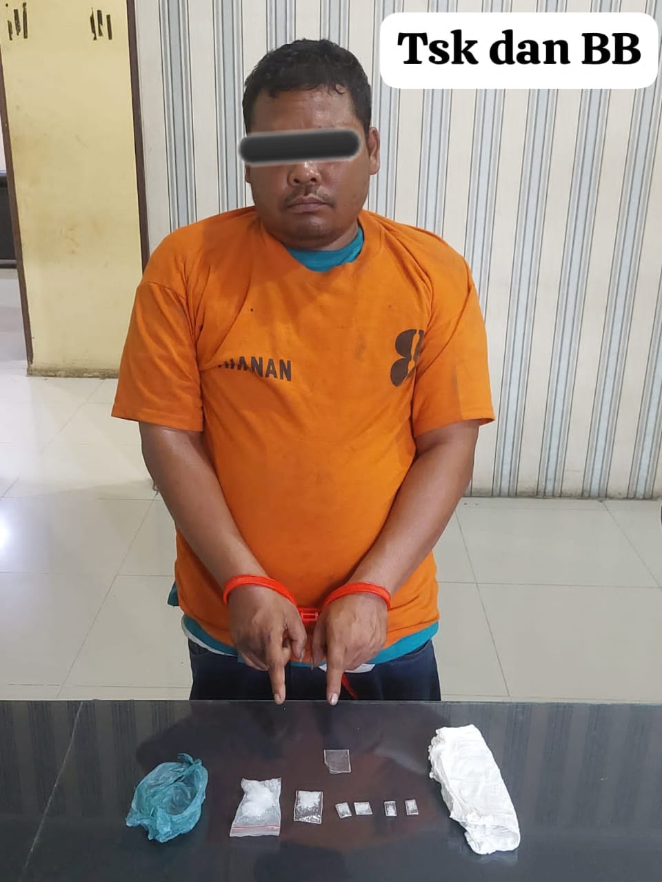 Residivis Narkoba Kembali Ditangkap, Polres Tanah Karo Sita Sabu 8.38 Gram 