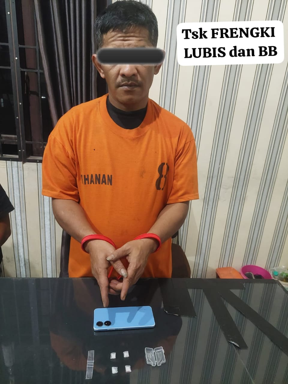 Satresnarkoba Polres Tanah Karo Menangkap Dua Pria Residivis, Diduga Pelaku Edar Gelap Narkotika di Kabanjahe