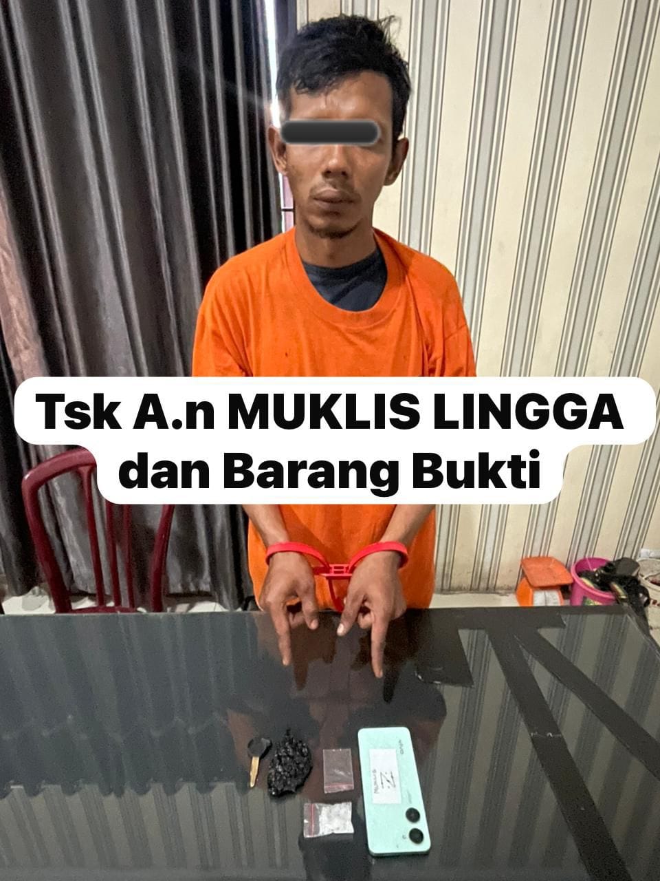 Satresnarkoba Polres Tanah Karo Amankan Pria Diduga Pengedar Sabu di Kabanjahe