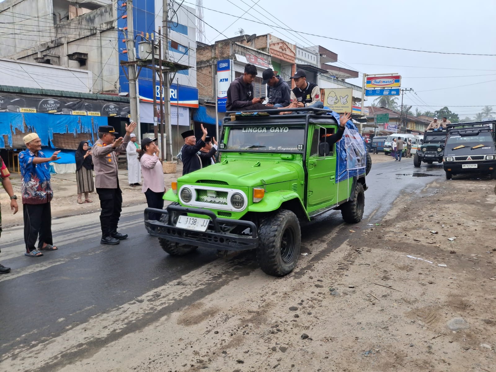 Polsek Tigabinanga Lepas Donasi Kemanusiaan Tahap II untuk Aceh Tenggara, Ketambe, dan Gayo Lues
