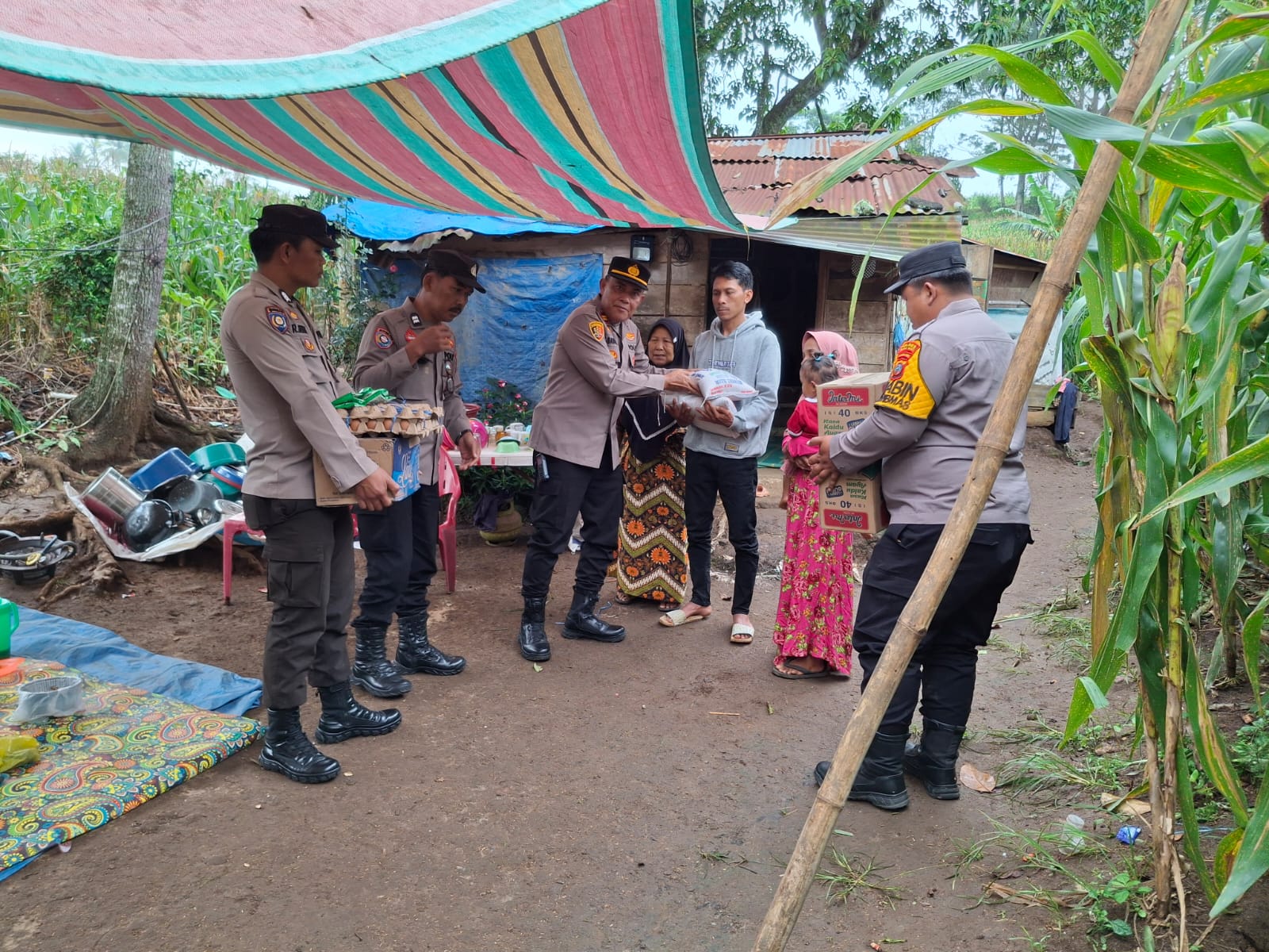 Polsek Tigabinanga Pastikan Kamtibmas Kondusif Lewat Patroli KRYD