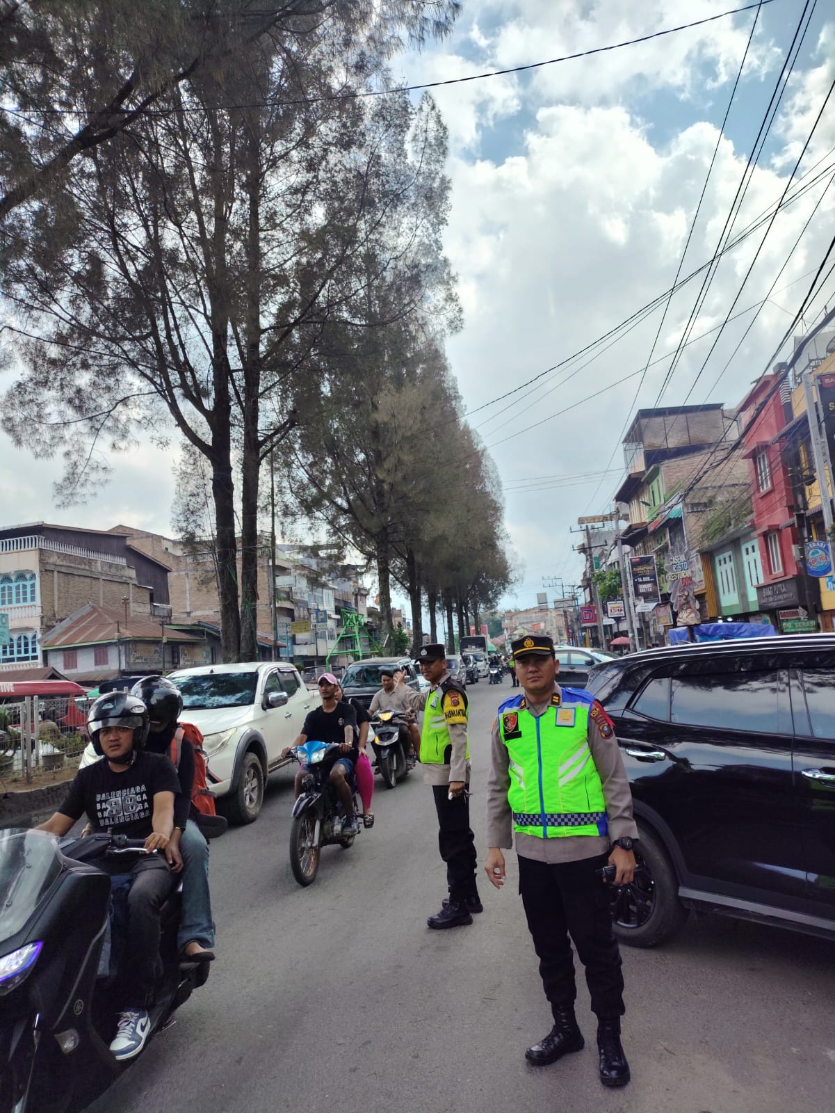 Puncak Arus Balik Nataru, Lalin Berastagi Meningkat Namun Terkendali