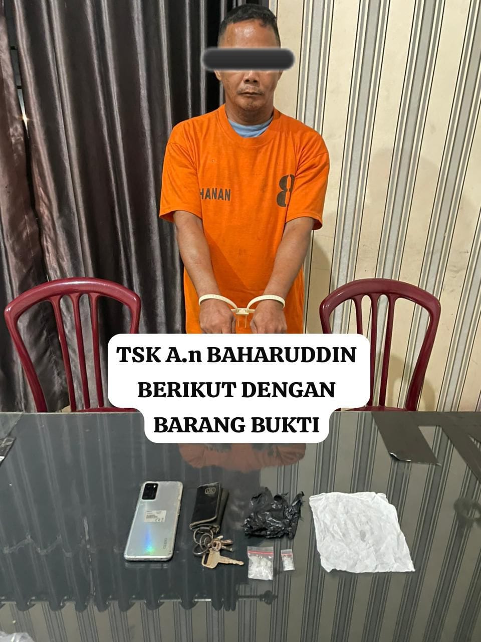 Satresnarkoba Polres Tanah Karo Tangkap Residivis Sabu di Kabanjahe