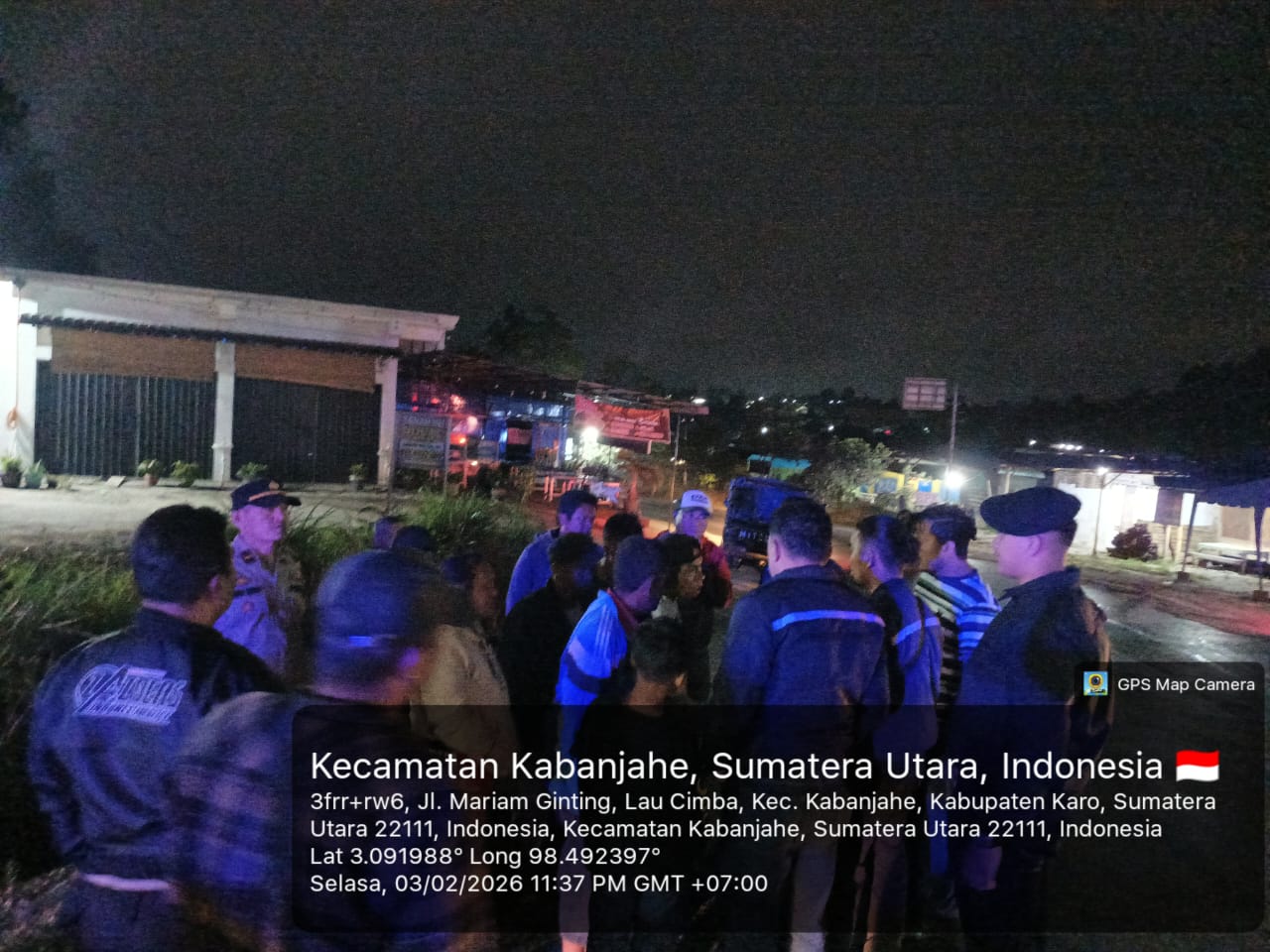 Respon Cepat Patroli Polres Tanah Karo Tangani Laporan Perkelahian di Simpang Tiga Laudah