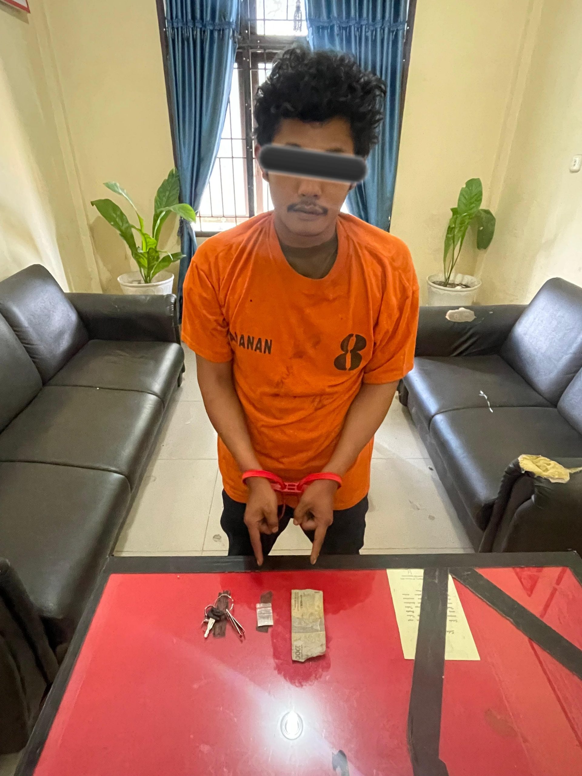 Residivis Narkoba Kembali Diciduk, Polres Tanah Karo Amankan Shabu di Jalan Jamin Ginting