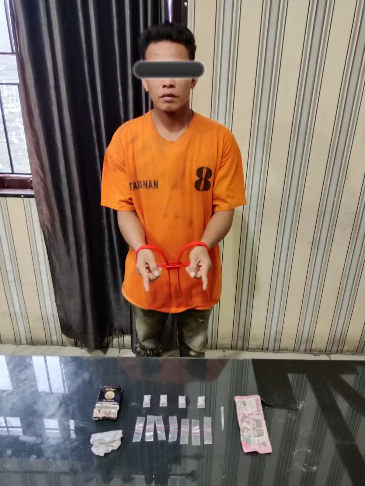 Satresnarkoba Polres Tanah Karo Ringkus Pelaku Narkoba di Namanteran