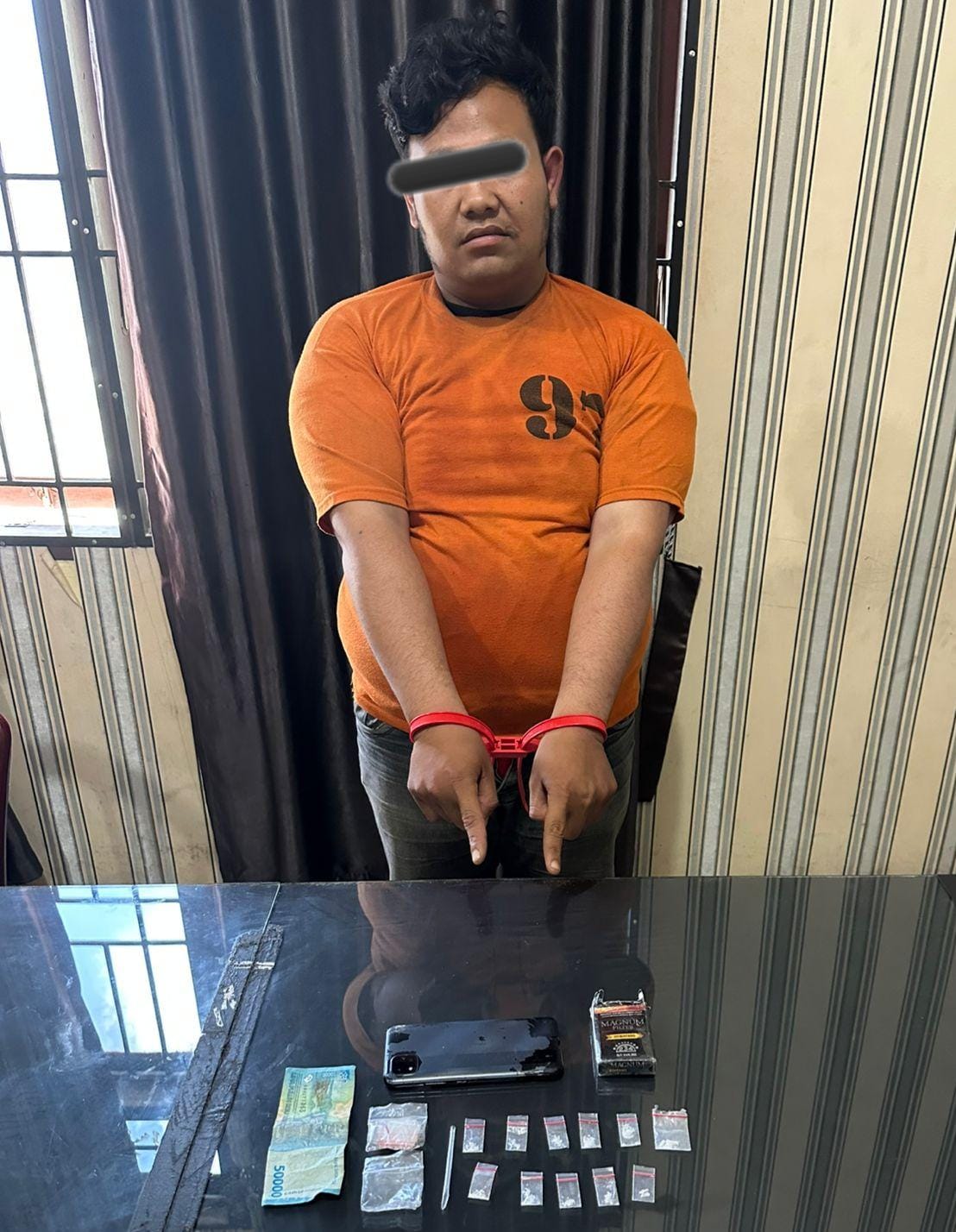 Polsek Berastagi Ungkap Kasus Narkotika di Desa Lau Gumba, Satu Pemuda Diamankan