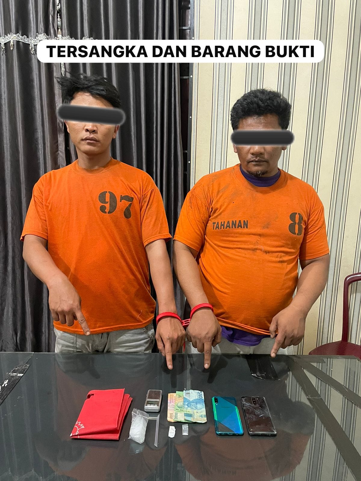 Residivis Narkoba Kembali Ditangkap, Satresnarkoba Polres Tanah Karo Amankan Dua Tersangka di Kabanjahe