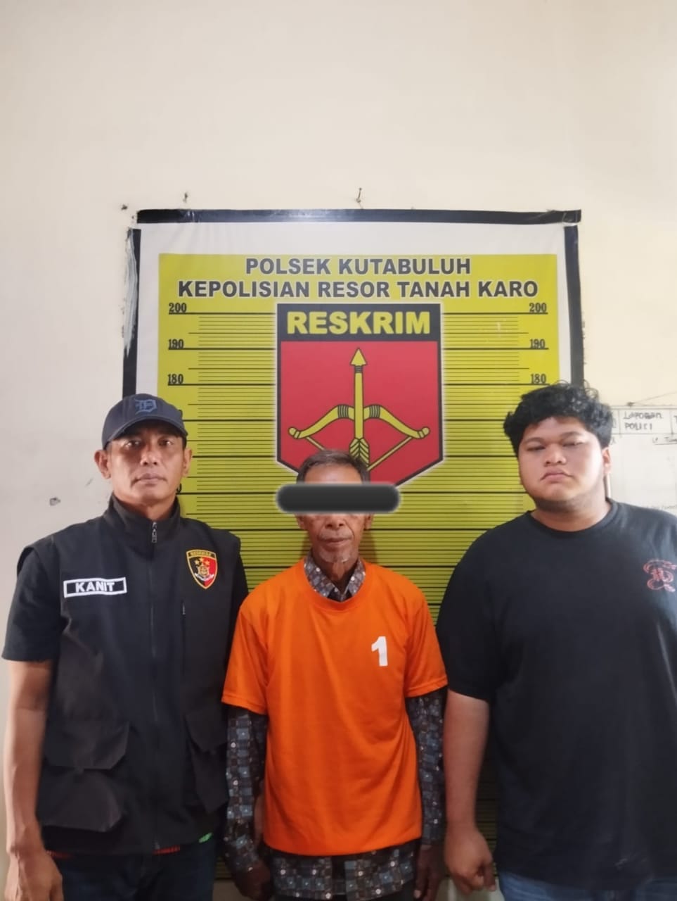 Pria 74 Tahun Aniaya Warga di Jambur Desa Lau Buluh, Pelaku Serahkan Diri ke Polsek Kutabuluh