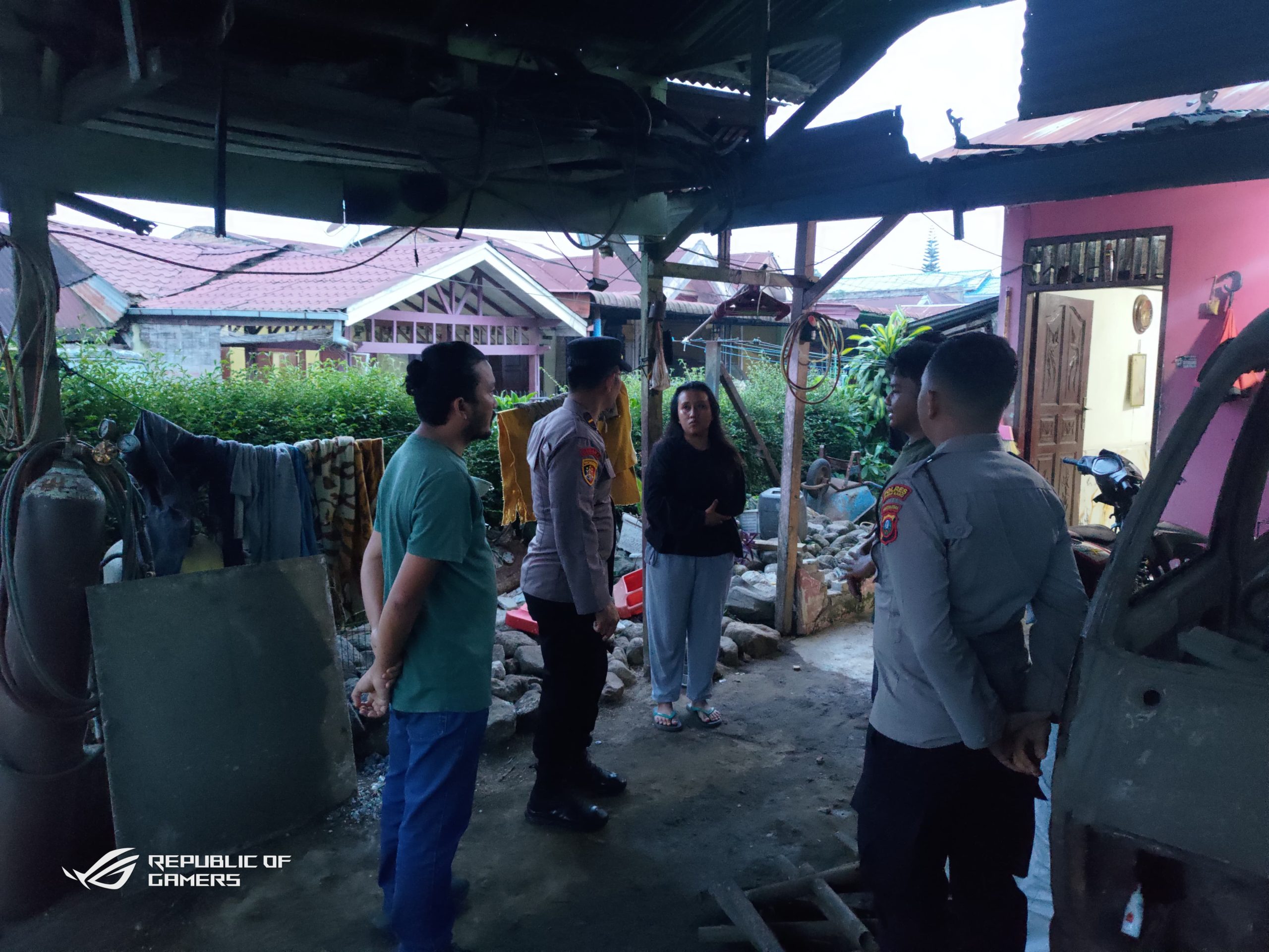 Respons Cepat Call Center 110, Polres Tanah Karo Tindak Lanjuti Laporan Kekerasan di Kabanjahe