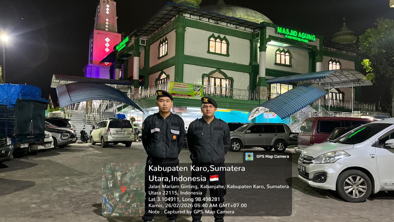 Patroli Blue Light Asmara Subuh, Polres Tanah Karo Jaga Kekhusyukan Ibadah Ramadhan 1447 H