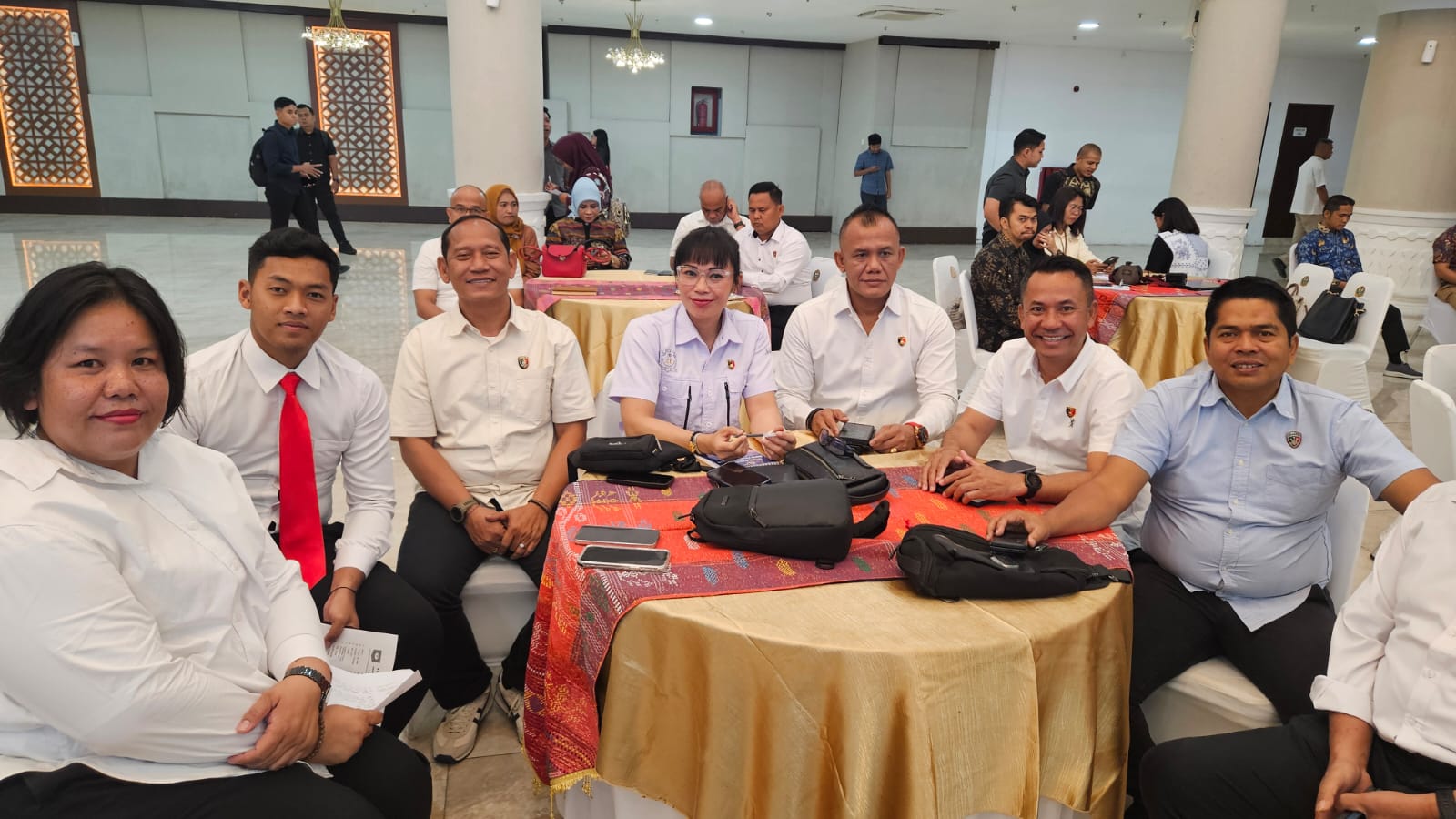 Satres PPA & PPO Polres Tanah Karo Ikuti Sosialisasi Pencegahan TPPO di Kantor Gubernur Sumut