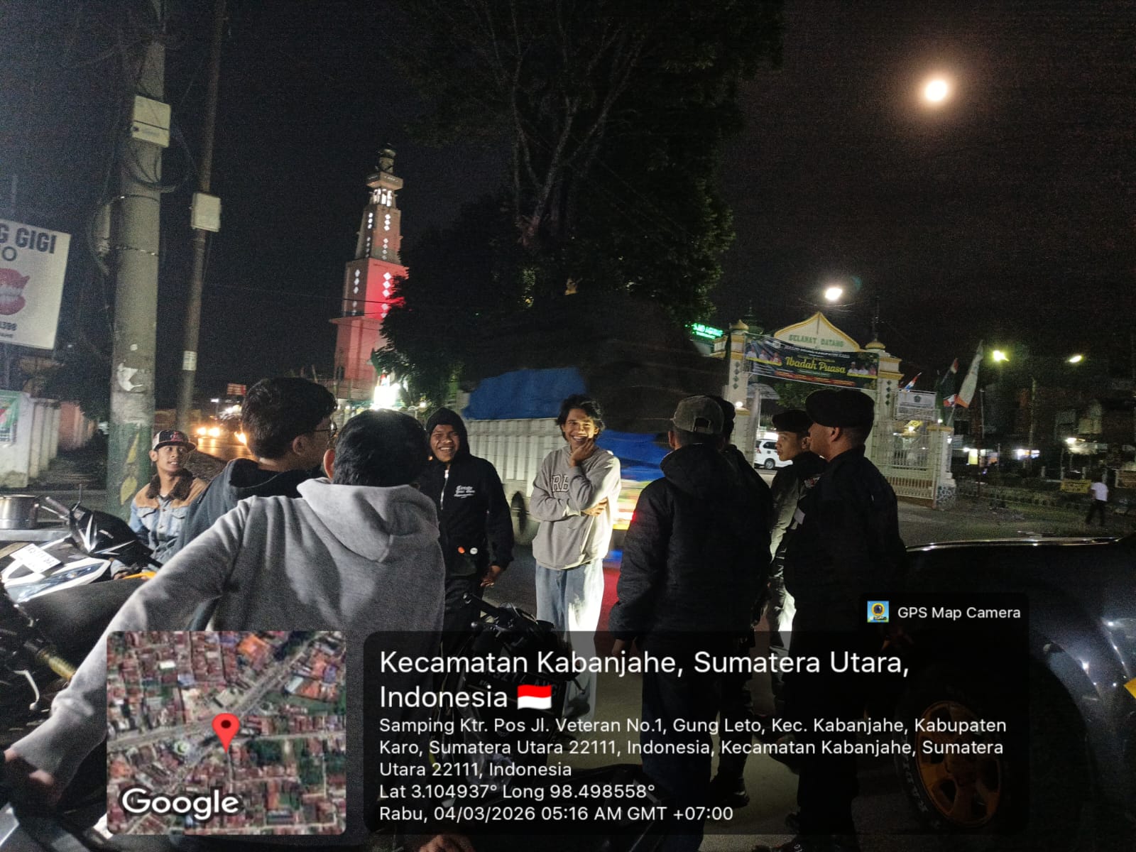 Patroli Blue Light Subuh Polres Tanah Karo Jaga Kondusivitas Ramadhan 1447 H di Wilayah Kabanjahe