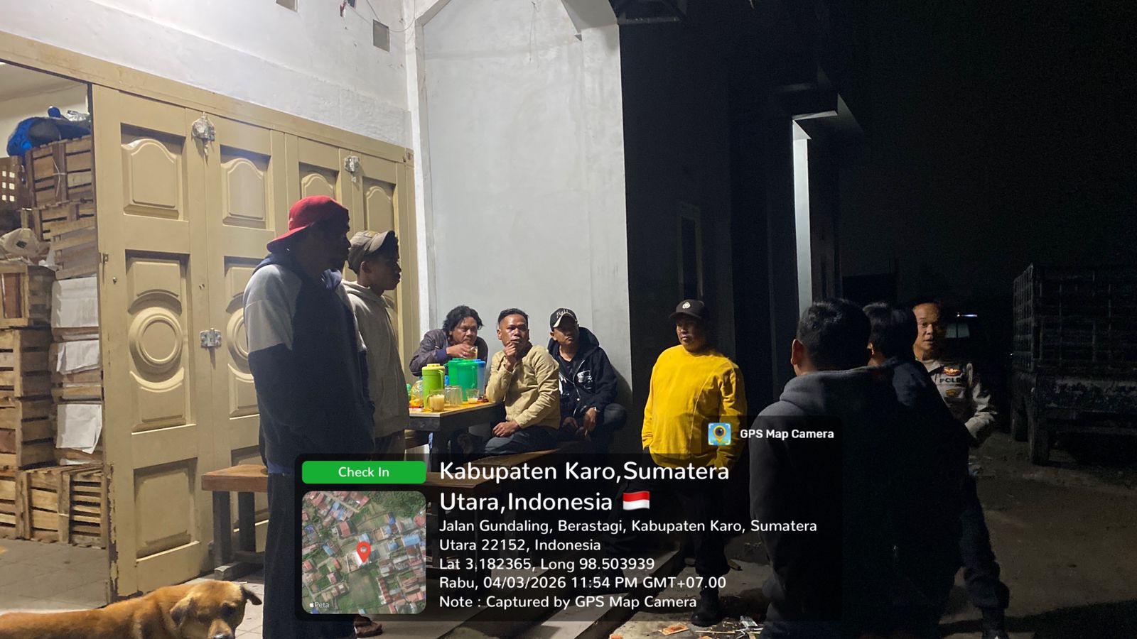 Polres Tanah Karo Respon Pengaduan Warga Melalui Call Center 110 Terkait Keributan Karaoke di Berastagi