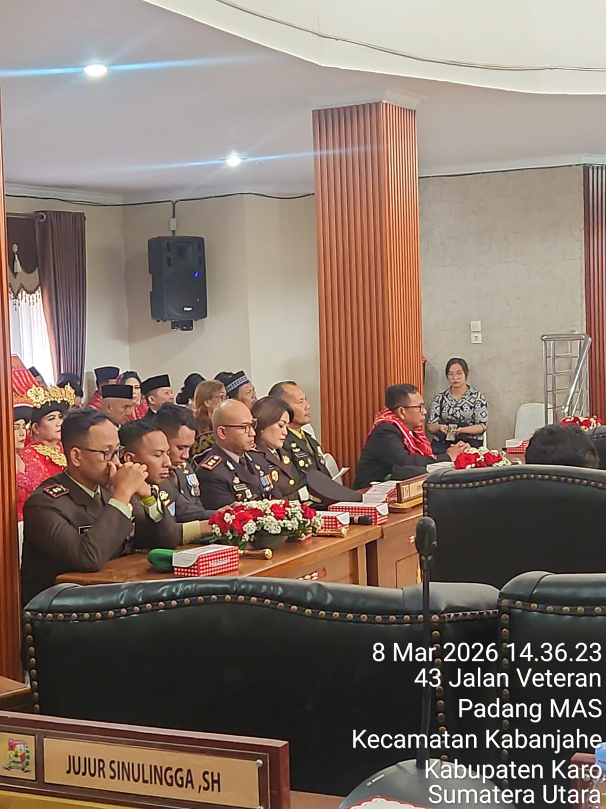 Rapat Paripurna DPRD Peringati Hari Jadi ke-80 Kabupaten Karo