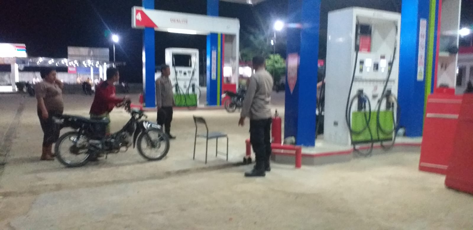 Polsek Mardingding Intensifkan Patroli Blue Light, Jaga Kamtibmas di Lau Baleng