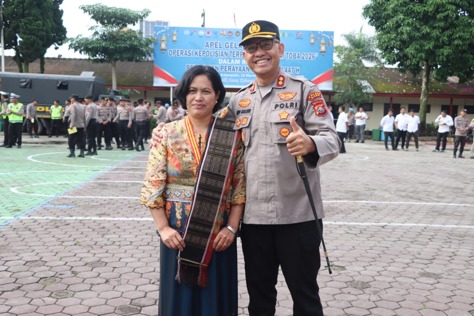 Di Balik Perayaan Ulang Tahun, Kapolres Karo Lepas ASN Purna Bakti dengan Haru