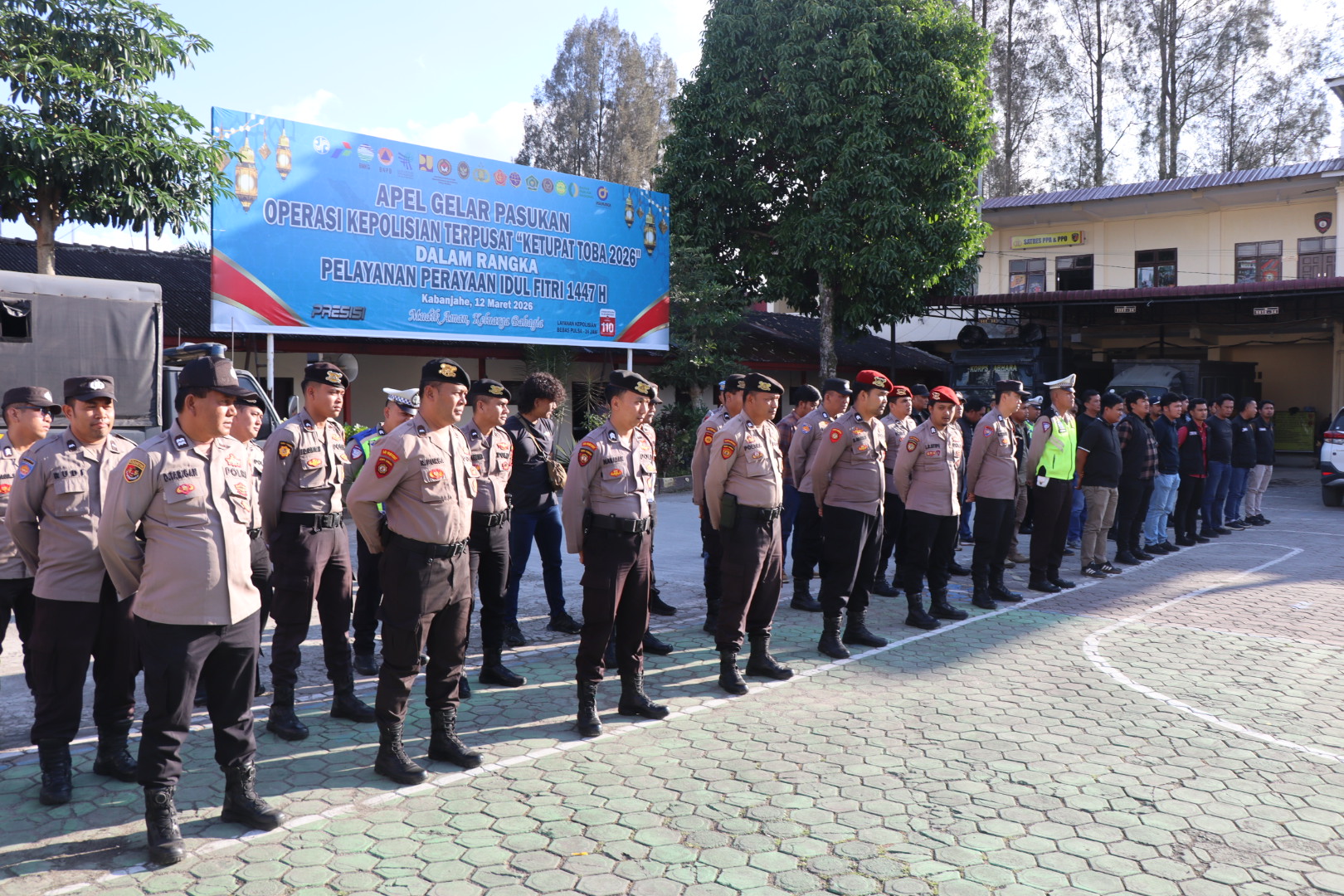 Polres Karo Siagakan 144 Personel, 26 Gereja Prioritas Diamankan Saat Paskah
