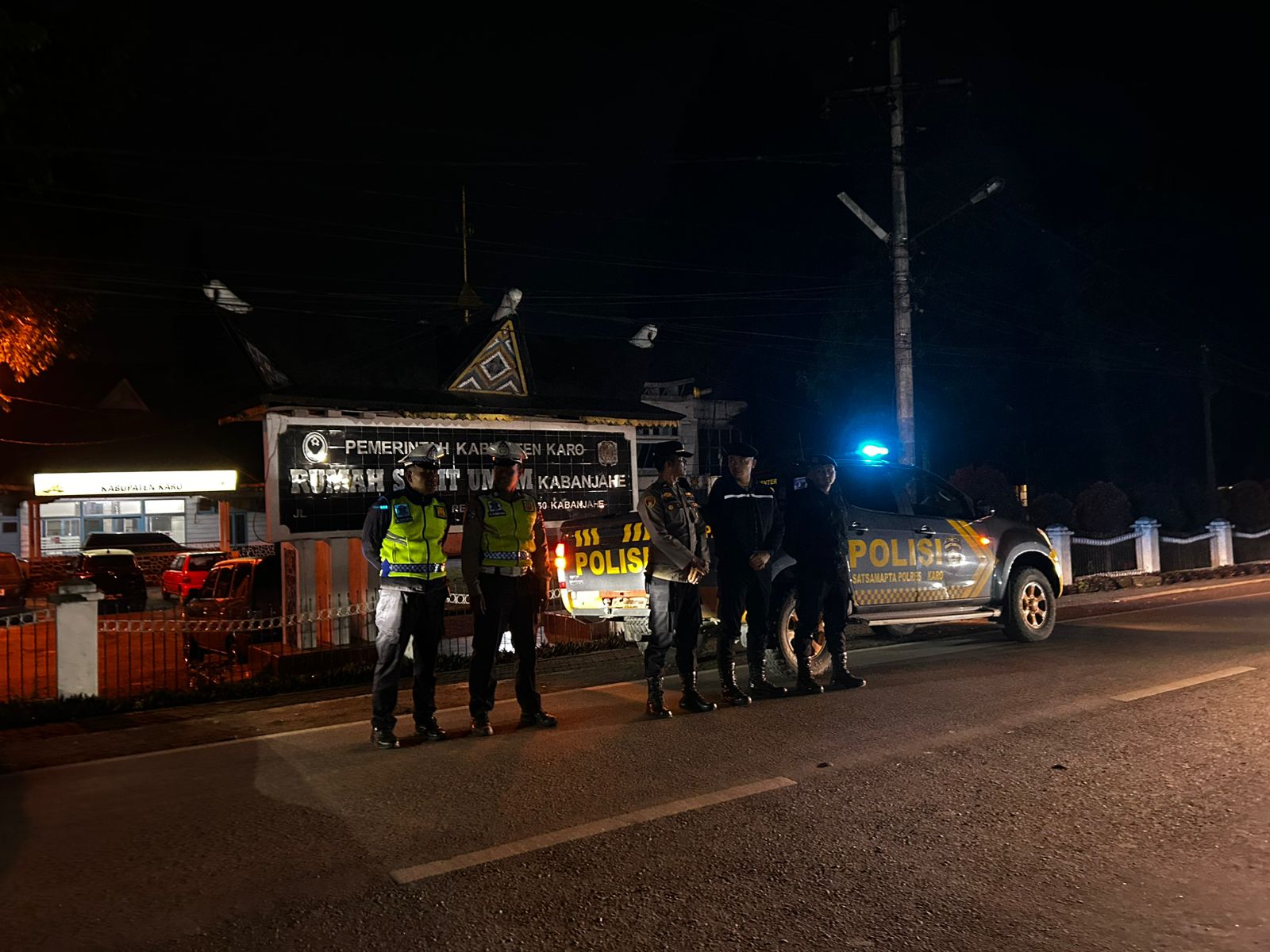 Antisipasi Tawuran dan 3C, Polres Karo Sisir Titik Rawan
